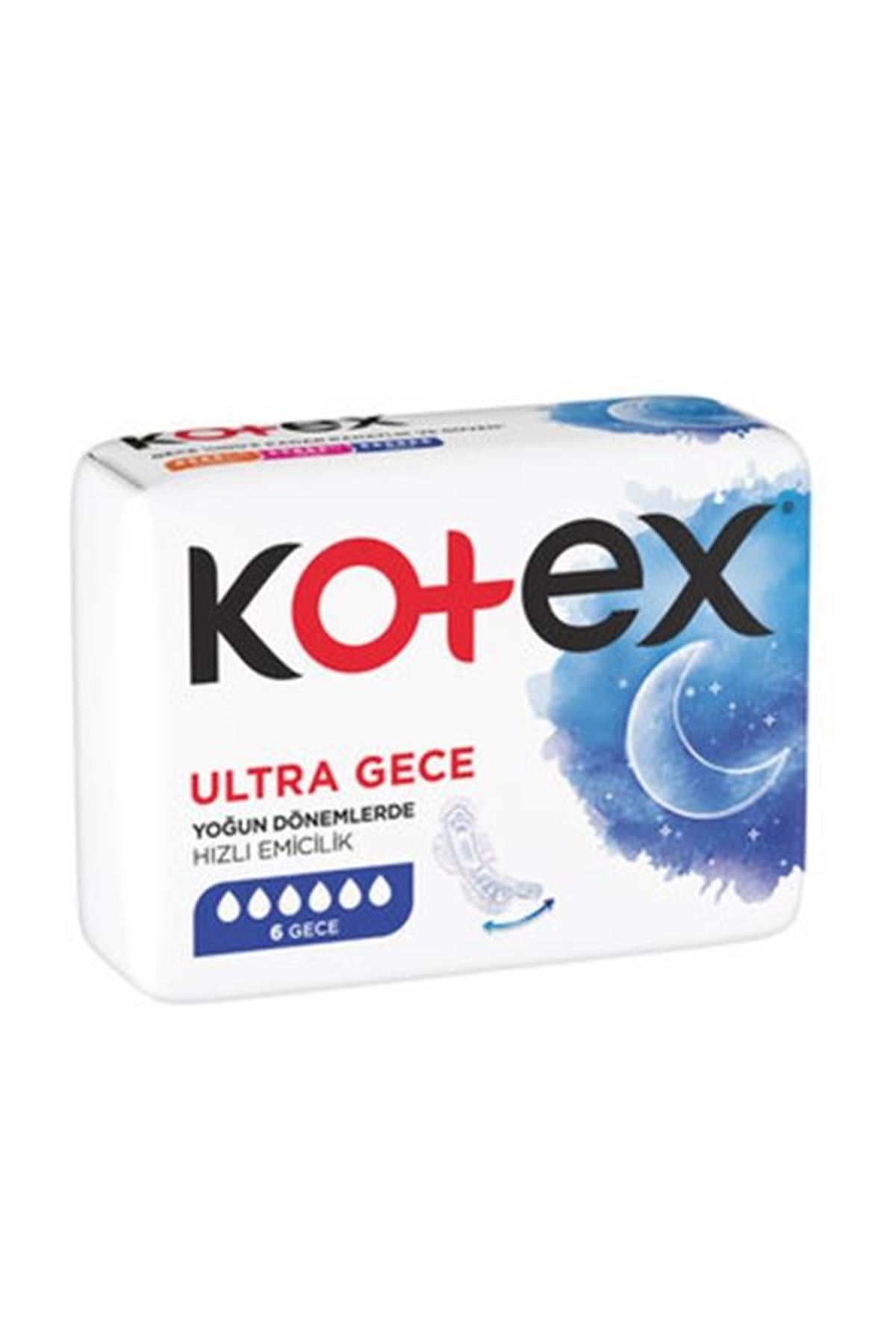 Kotex Ultra Gece Ped 6'lı 198513